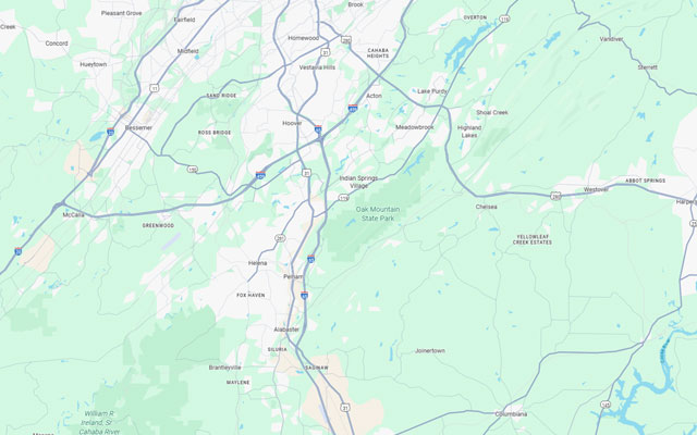 Service Area Map Image